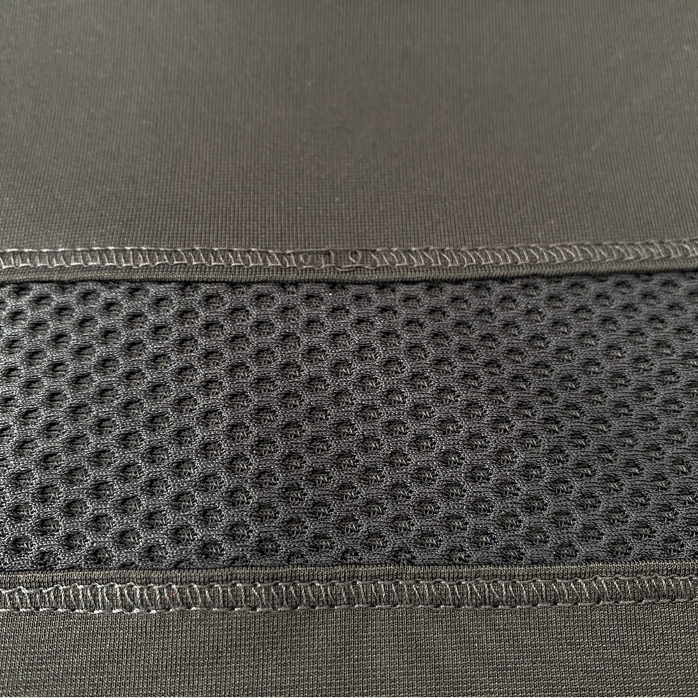 MARELLA | Black Short Sleeve Midi Dress with Mesh Accents - Picture 5 of 15